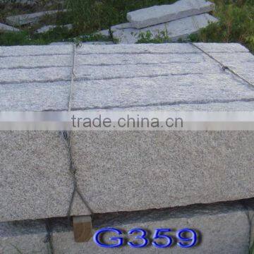 asphalt paver vogele in artificial granite paving stone