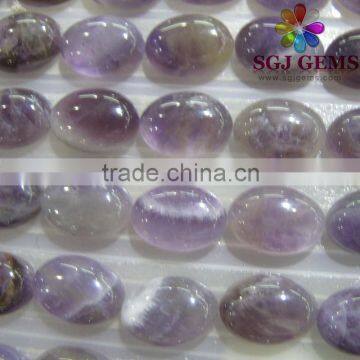 18x25mm Lavender Amethyst Oval Cabochons Gemstone Amethyst Beads