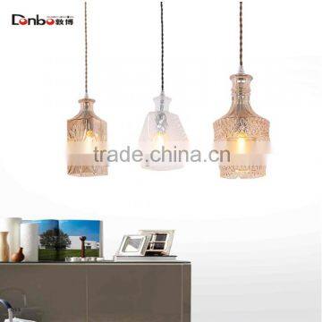 Decoration Light Nordic Modern Wine Glass Bottle Bar Counter Coffee Bar Decorative Pendant Lamp Light photo-6