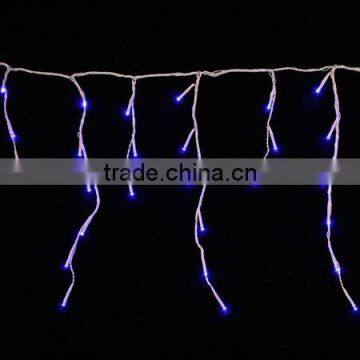 2016 new product purple beautiful christmas icicle lights