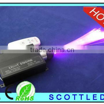 color changing Fiber Optic light ;one end light ;AC240V 16W LED Fiber Engine