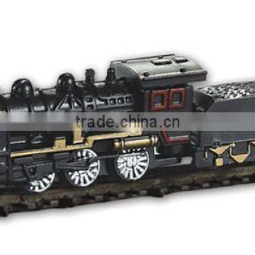 1/200 scale plastic Assembly trian toys steam engine