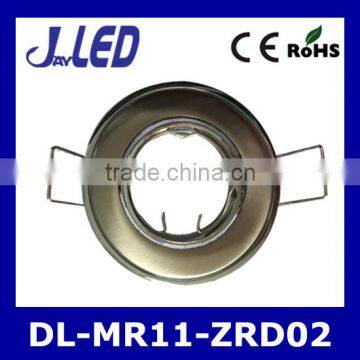 Zinc die-cating body recessed downlight high quality fit mr11 bulb