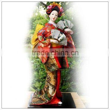 2016 new 55cm Big size Japanese geisha doll