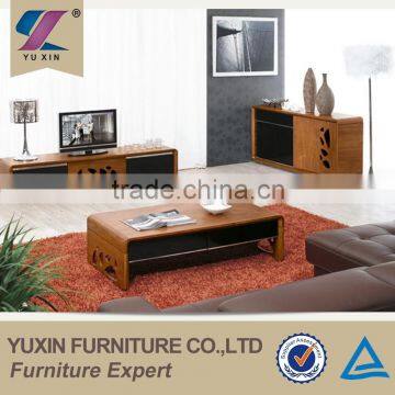 2015 special wooden table and wooden tv stand