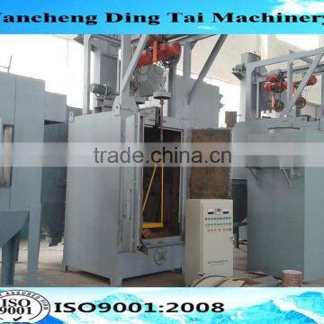 DTQ376 hanger type shot blasting machine/Spinner Hanger Type Shot Blasting Machine for Brake Calliper