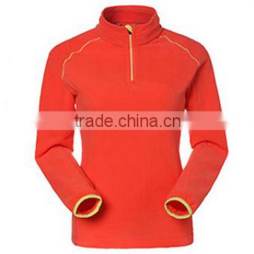 Custom lightweight cheap polar fleece jacket for girl