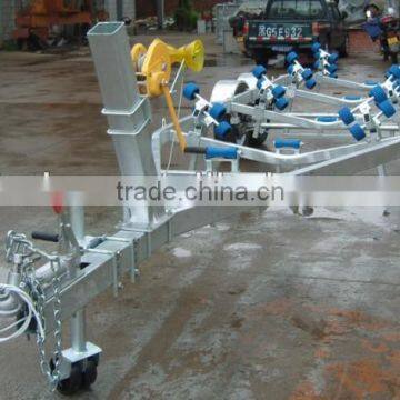 8.6m Heavy duty double axles boat trailer