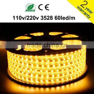 3528 60led/m 220v/110v Flexible LED Strip