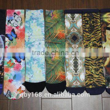 Colorful full digital printed custom design tube socks                        
                                                Quality Choice
