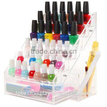 Acrylic nail holder, acrylic nail polish bottle holder, nail polish stand