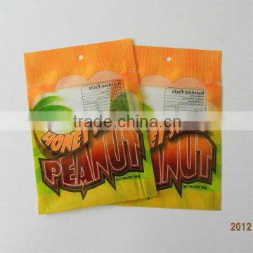 Three side seal plastic snack bags