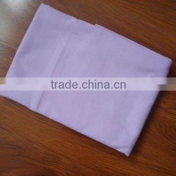 Light purple color microfiber sueded bath towel