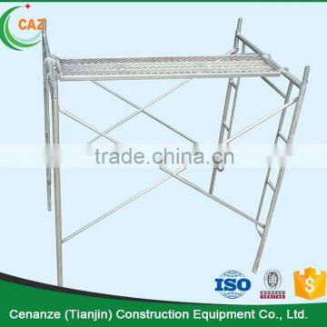 Galvanized H frame scaffolding for construction