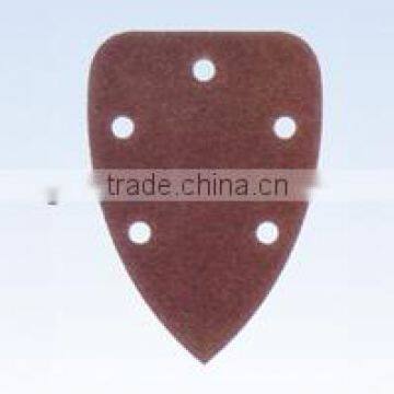Red Triangle Aluminium Oxide Velcro Sanding Paper
