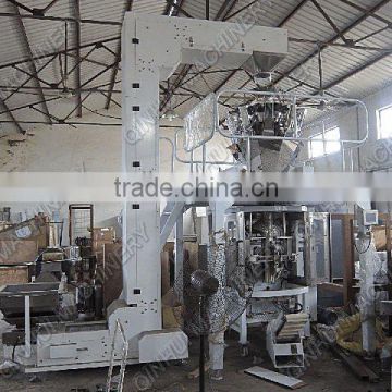 Combination 10heads weighter and packing machine