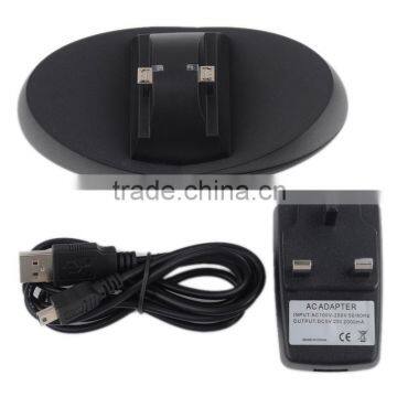 Replacement Promotional Double Seat Charger With Euro Plug For Xbox One Controller Black