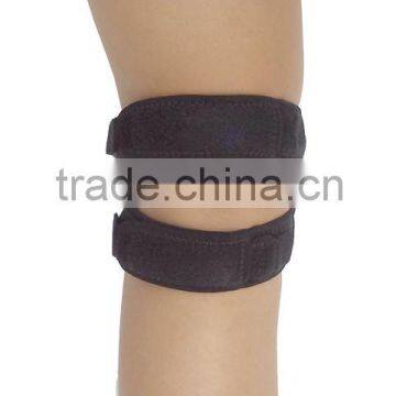 Custom OEM Neoprene Sport Black Adjustable Patella Knee Brace/Knee Support Strap