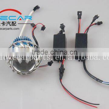 12V Helical Led Angel Eye Led Projector Lens for 2 Inch Mask/cover Motorbike Car Body Kit Retrofit photo-4