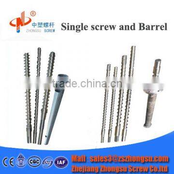 150mm Extrusion Screw Cylinder Single Bimetallic Screw Barrel PE Film Extrusion photo-2