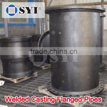 Welded Casting Flanged Pipes