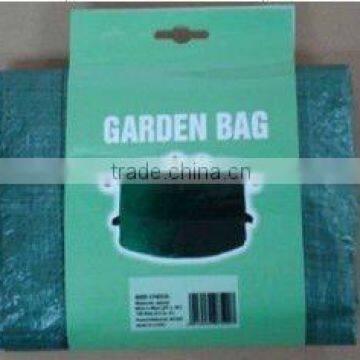 green garden leaf bag