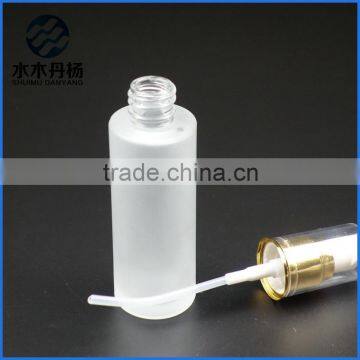 100ml Frosted Lotion Glass Bottle Airless Pump Glass Bottle photo-3