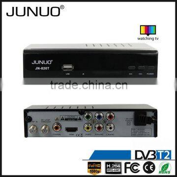 JUNUO Shenzhen Manufacture OEM Cheap Quality hd 1080p H.264 Mstar 7t01 tv Tuner Vietnam Digital tv Receiver Dvb-t2 photo-6