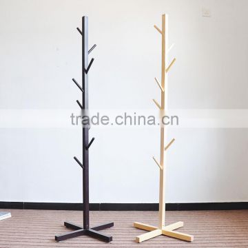 wholesale cheap wooden coat hanger of tree shape