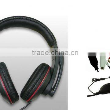 stereo amplified gaming headphone for Xbox one/PS4/ps3/xbox360/PC/Wii/Mac