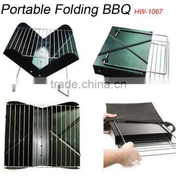 Mini Briefcase Portable Folding BBQ Grill Table top Barbecue grill