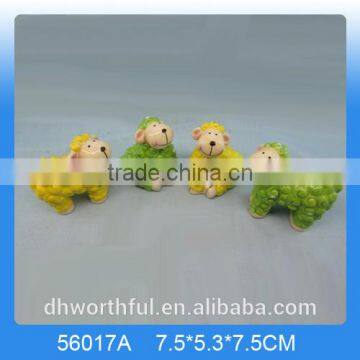 Hot Sale Ceramic Paper Napkin Ring in Lamb Shape photo-5