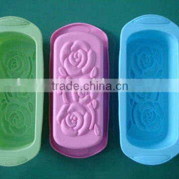 Rose shaped Silicone Loaf Pan