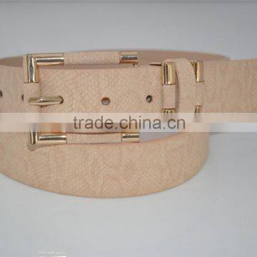 2016 hot fashion women pu tassel snake skin belt