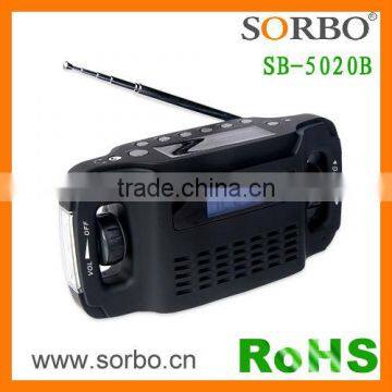 LCD Alarm Clock Radio