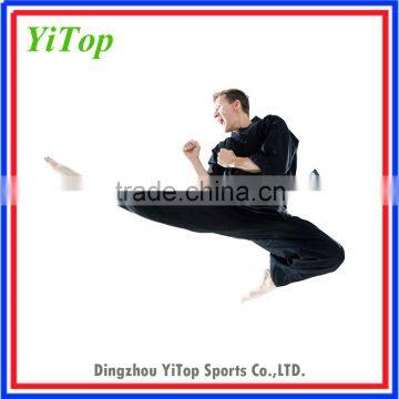 100% cotton comfortable black martial arts karate uniforms ,karate suit