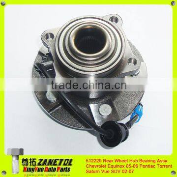 512229 Auto Rear Wheel Hub Bearing Assembly for Chevrolet Equinox Pontiac Torrent Saturn Vue SUV