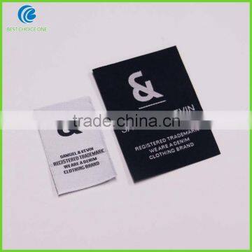 Customized High Quality Woven Clothing Labels Clothing Labels Iron On Garment Labels photo-4
