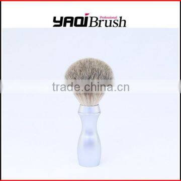 Silvertip badger hair matte chrome shaving brush