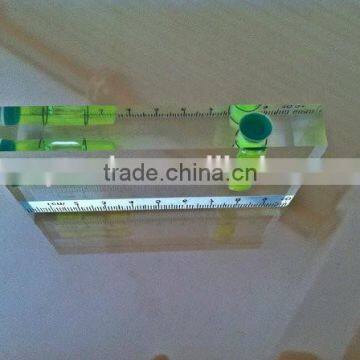 Bubble Vial ; Gift ; PMMA Level Vial