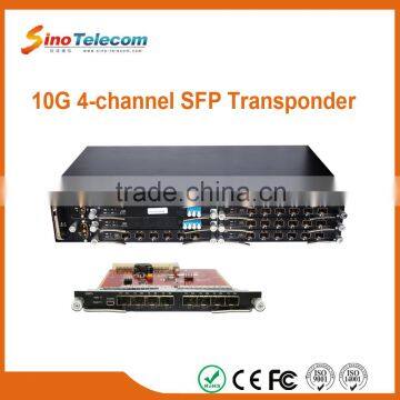 Sino-Telecom 10G 4-Channel SFP WDM Transponder