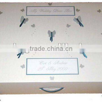 Customized paper colorful cardboard box