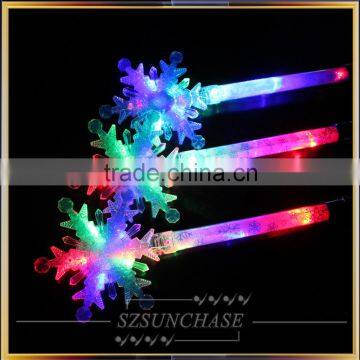 Snowflakes Sticks for party decoration, LED snowflakes stick