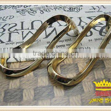 Gold plating gold pipe rack, aluminium alloy pipe rack, high-heeled shoes pipe rack,