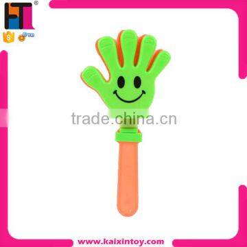 Customized Football Fans Cheering Noise Maker Plastic Shaking Hand Clapper