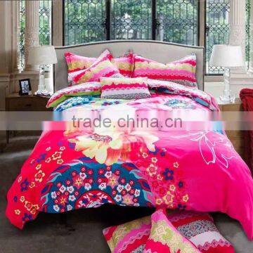 Bedding Sets Print Color Polyester Fabric Microfiber