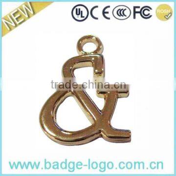 Gold Plated Accessories, DIY Logo Pendant