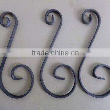 decorative wrought iron railing scrolls