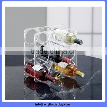 The Newest Crazy Selling acrylic plastic wine display rack