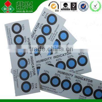 Technical humidity indicator card free samples